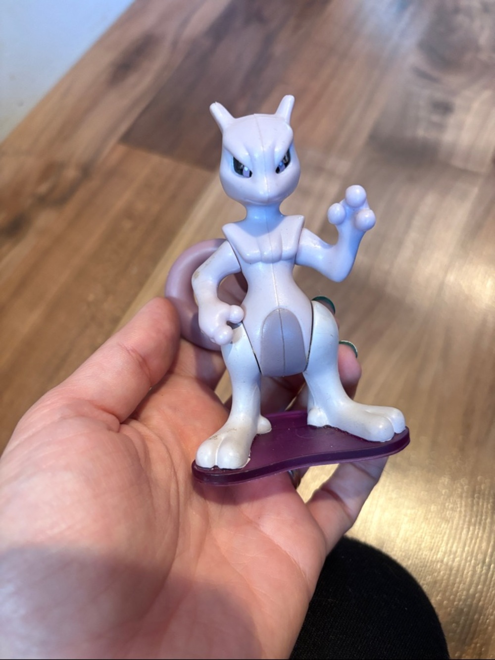 Vintage 1999 Nintendo Pokemon Mewtwo (#150) Burger King Action Figure Kids Toy